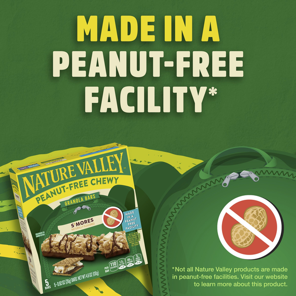 Nature Valley Peanut-Free Chewy S'mores Granola Bars