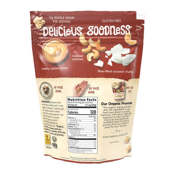 Nature's Path Coconut & Cashew Butter Granola