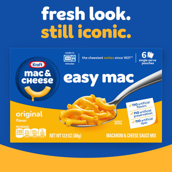 Kraft Original Mac & Cheese Microwavable Dinner