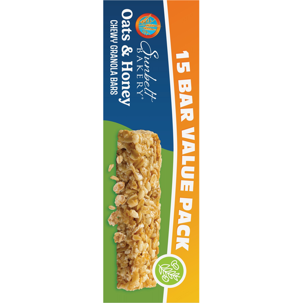 Sunbelt Bakery Chewy Oats & Honey Granola Bars Value Pack