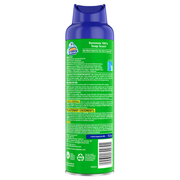 Scrubbing Bubbles® Mega Shower Foamer Bathroom Disinfectant Aerosol, Rainshower®