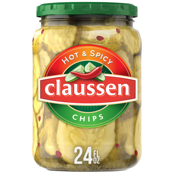 Claussen Hot & Spicy Pickle Chips