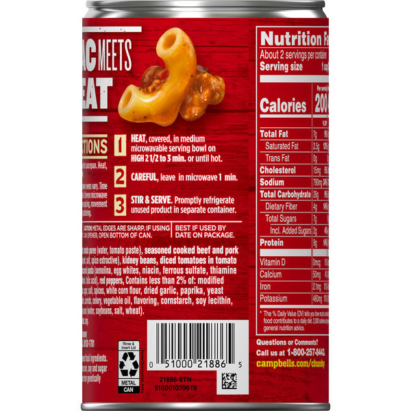 Campbell's Chunky Chili Mac