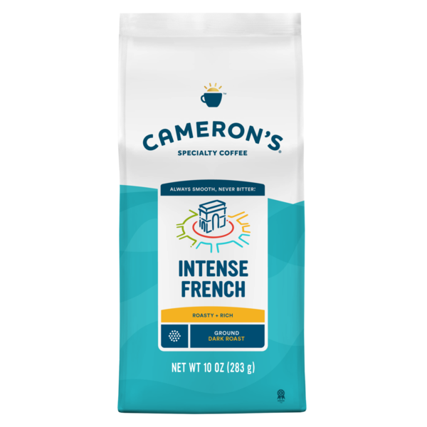 Cameron's Coffee Bag, Intense French Dark Roast Ground Coffee