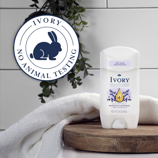 Ivory Gentle Deodorant, Hint of Lavender
