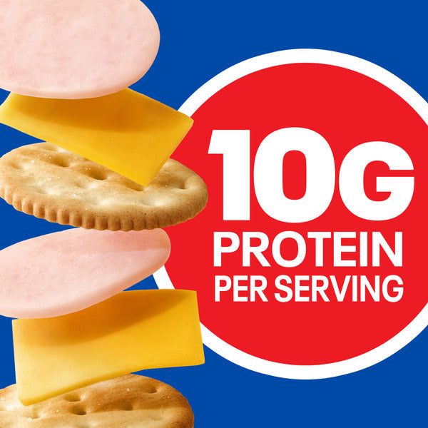 Lunchables Turkey & Cheddar Cheese Cracker Stackers Kids Lunch Snack Meal Kit & Capri Sun