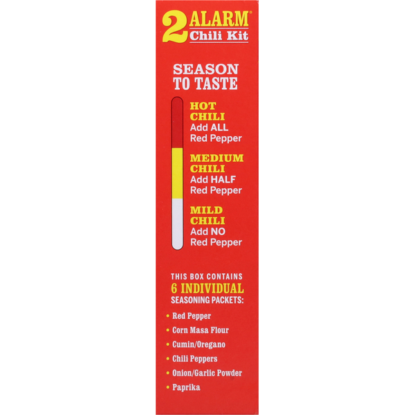 Wick Fowler's Famous Texas Style Alarm Chili Kit