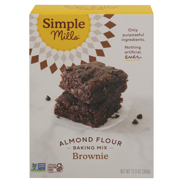 Simple Mills  Almond Flour Brownie Baking Mix