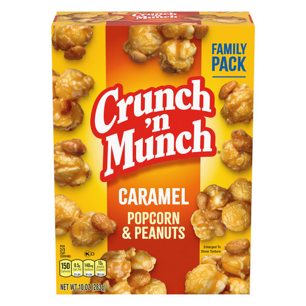 Crunch ‘n Munch Caramel Popcorn with Peanuts