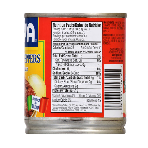 Goya Chipotle Peppers in Adobo Sauce