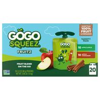 GoGo Squeez Applesauce, Variety Apple Cinnamon️