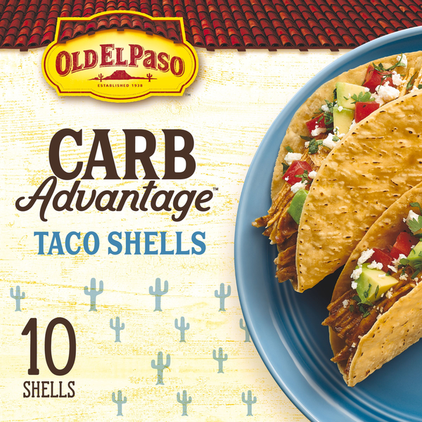 Old El Paso Carb Advantage Gluten Free Crunchy Taco Shells