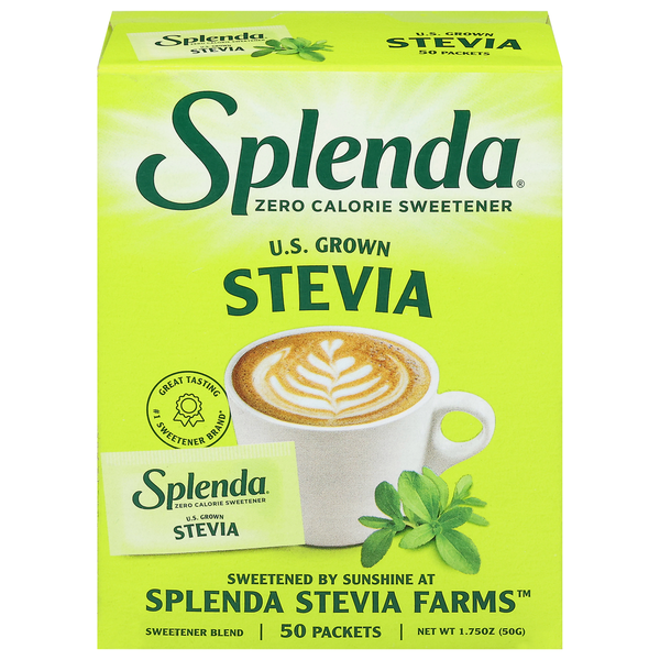 Splenda Sweetener, Zero Calorie, Stevia