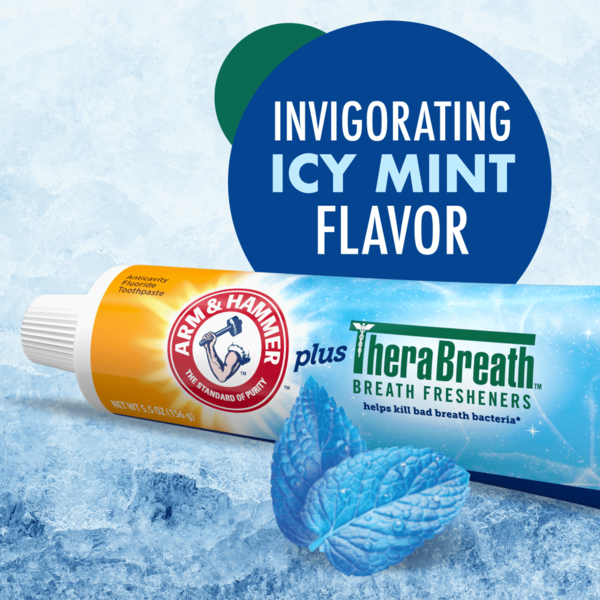Arm & Hammer Whitening Toothpaste Plus Therabreath Breath Fresheners