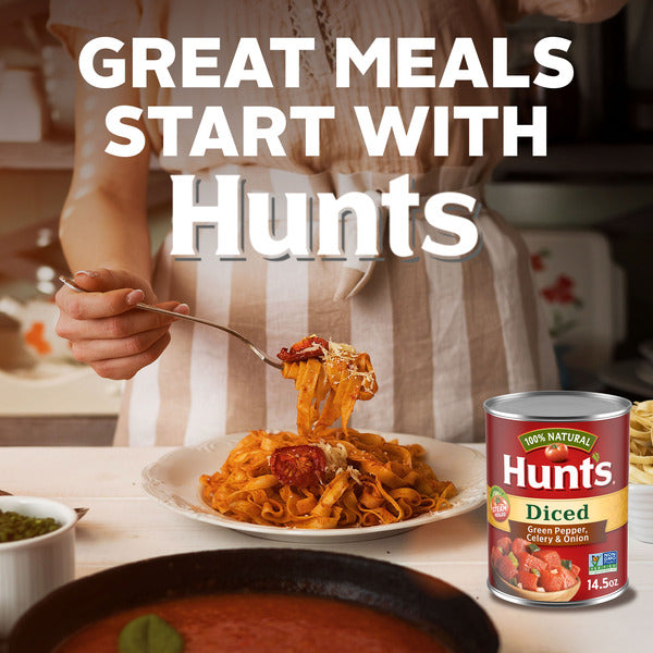 Hunt's Diced Tomatoes with Green Pepper, Celery and Onion