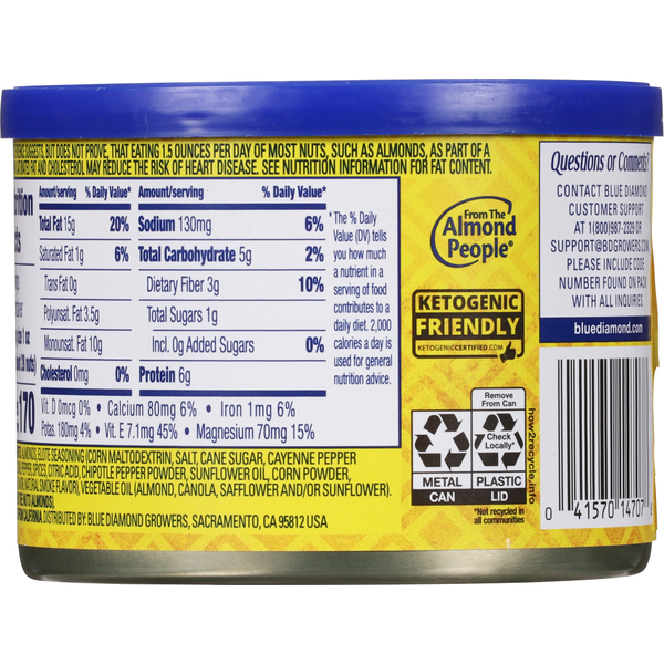 Blue Diamond Almonds, Bold, Elote Mexican-Style Street Corn Flavored