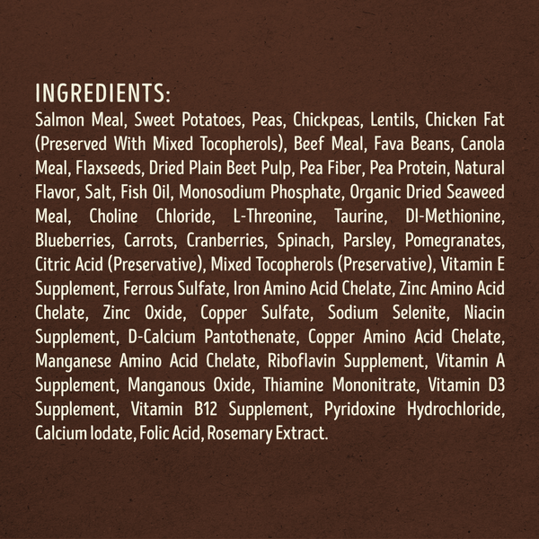 Supreme Source Salmon Meal And Sweet Potato Recipe Grain-Free Dog Food