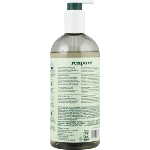 Renpure Refresh and Rebalance Tea Tree & Rosemary Shampoo