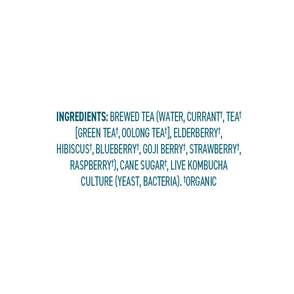Brew Dr. Kombucha Superberry, w/ Raspberry, Blueberry & Oolong Tea