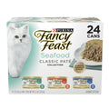 Purina Fancy Feast Seafood Classic Pate Collection Grain Free Wet Cat Food