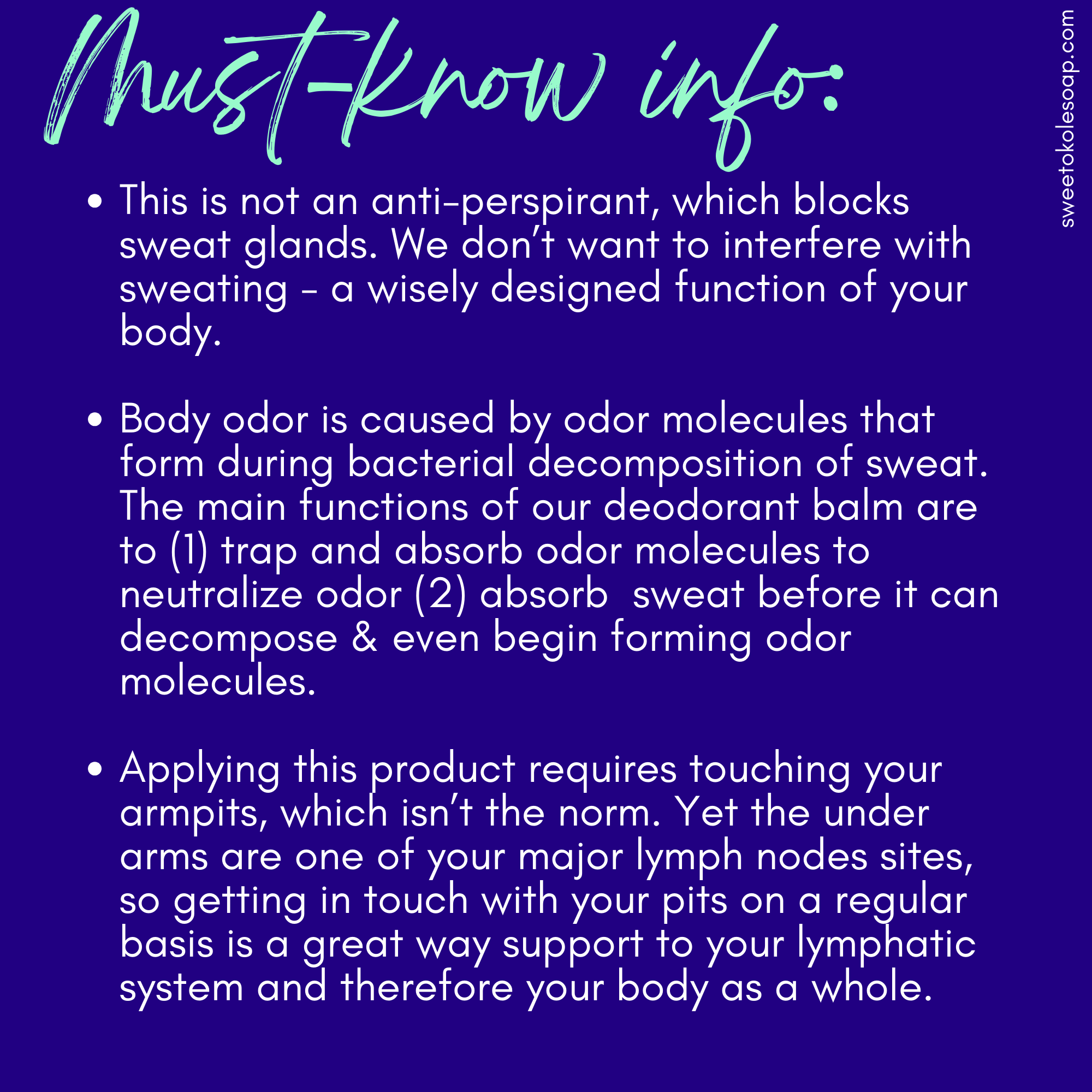 Lavender Aluminum Free Deodorant for Sensitive Skin