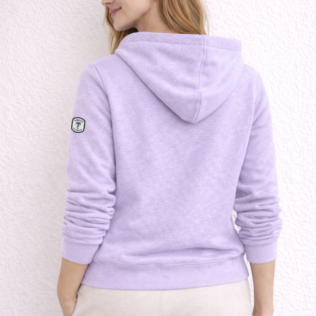 Women's Half Moon Hoodie (Lavender)