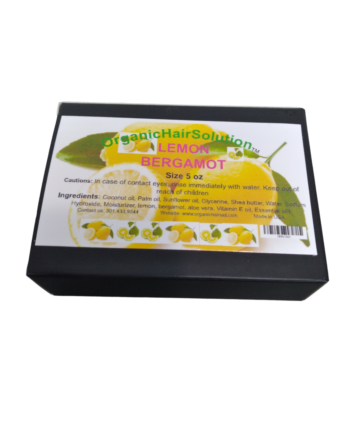 LEMON BERGAMOT ALOE VERA SOAP