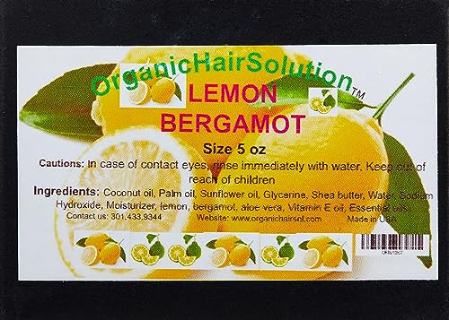 LEMON BERGAMOT ALOE VERA SOAP