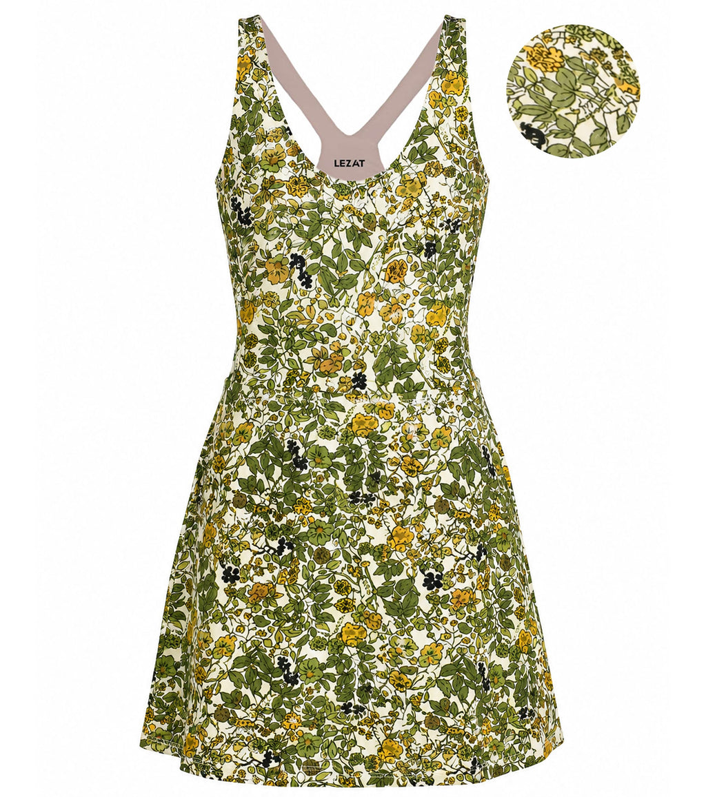 Isla Racerback Organic Cotton Sport Dress