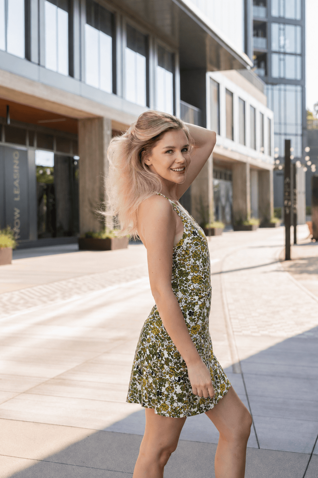 Isla Racerback Organic Cotton Sport Dress