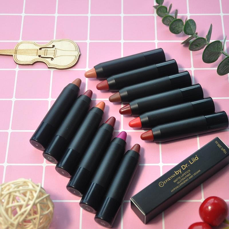 Gluten-Free Lip Crayon – Nut-Free, Vegan & Hydrating Buildable Lipstick Pencil
