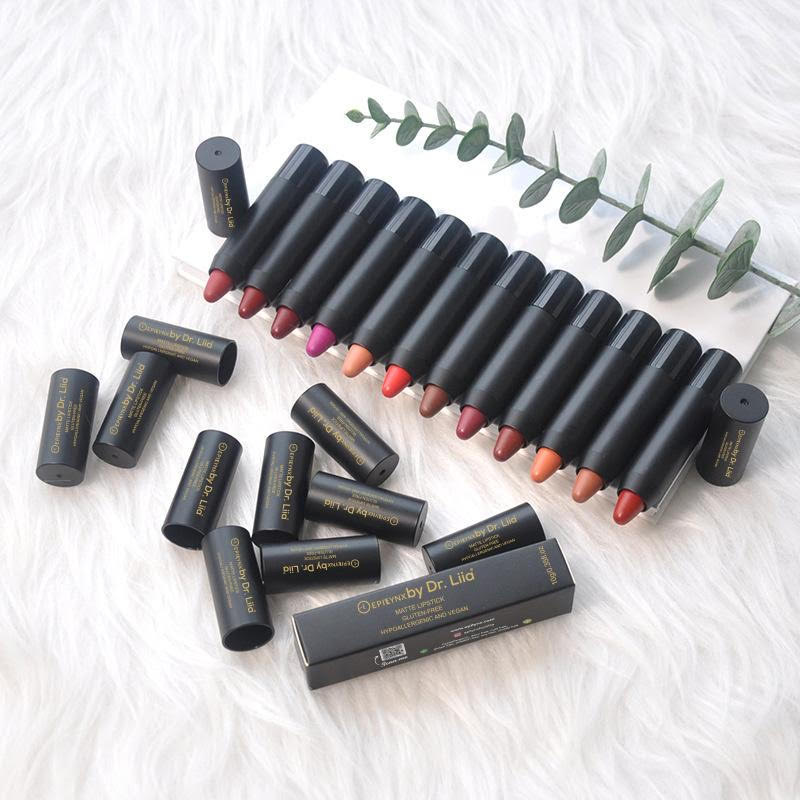 Gluten-Free Lip Crayon – Nut-Free, Vegan & Hydrating Buildable Lipstick Pencil