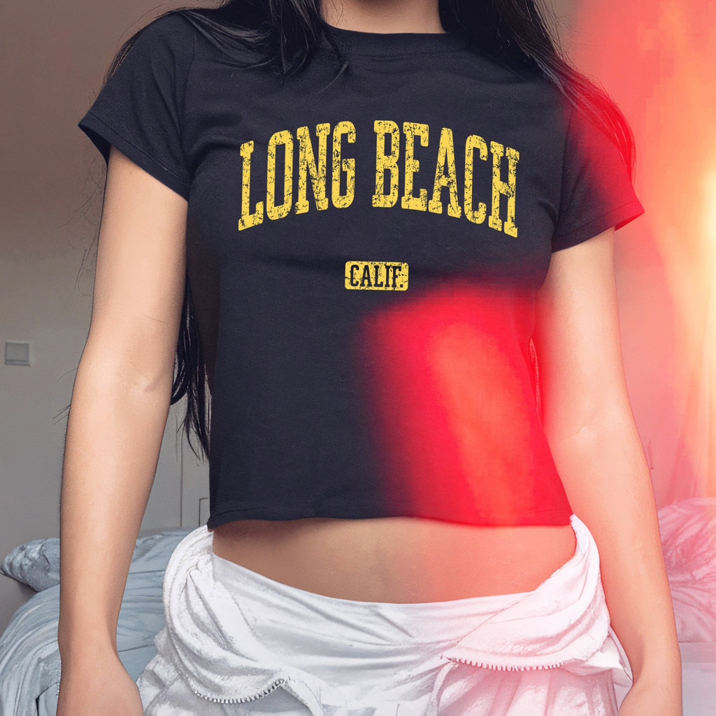 Long Beach California Women's Baby Tee