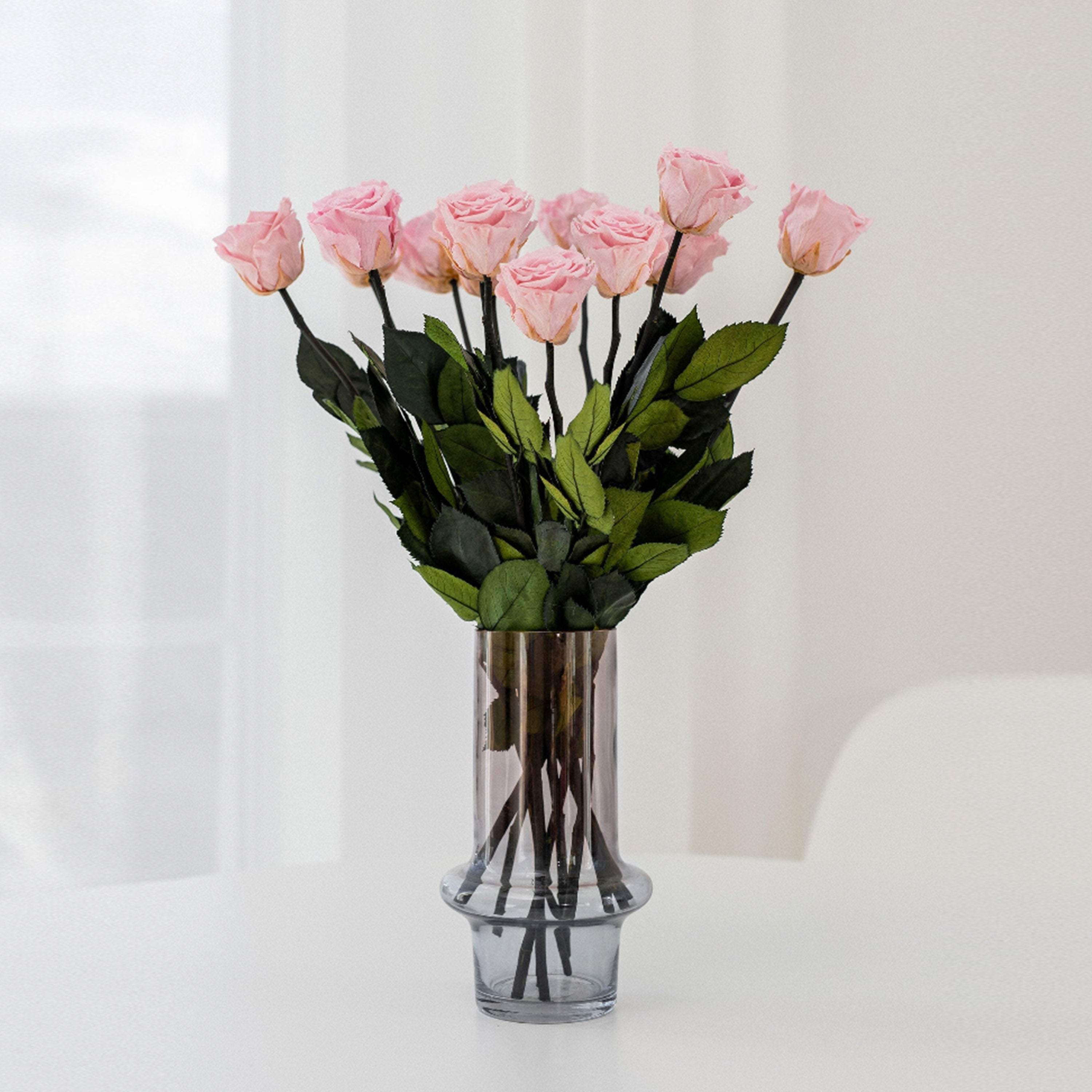 Long Stem Roses | Light Pink Roses