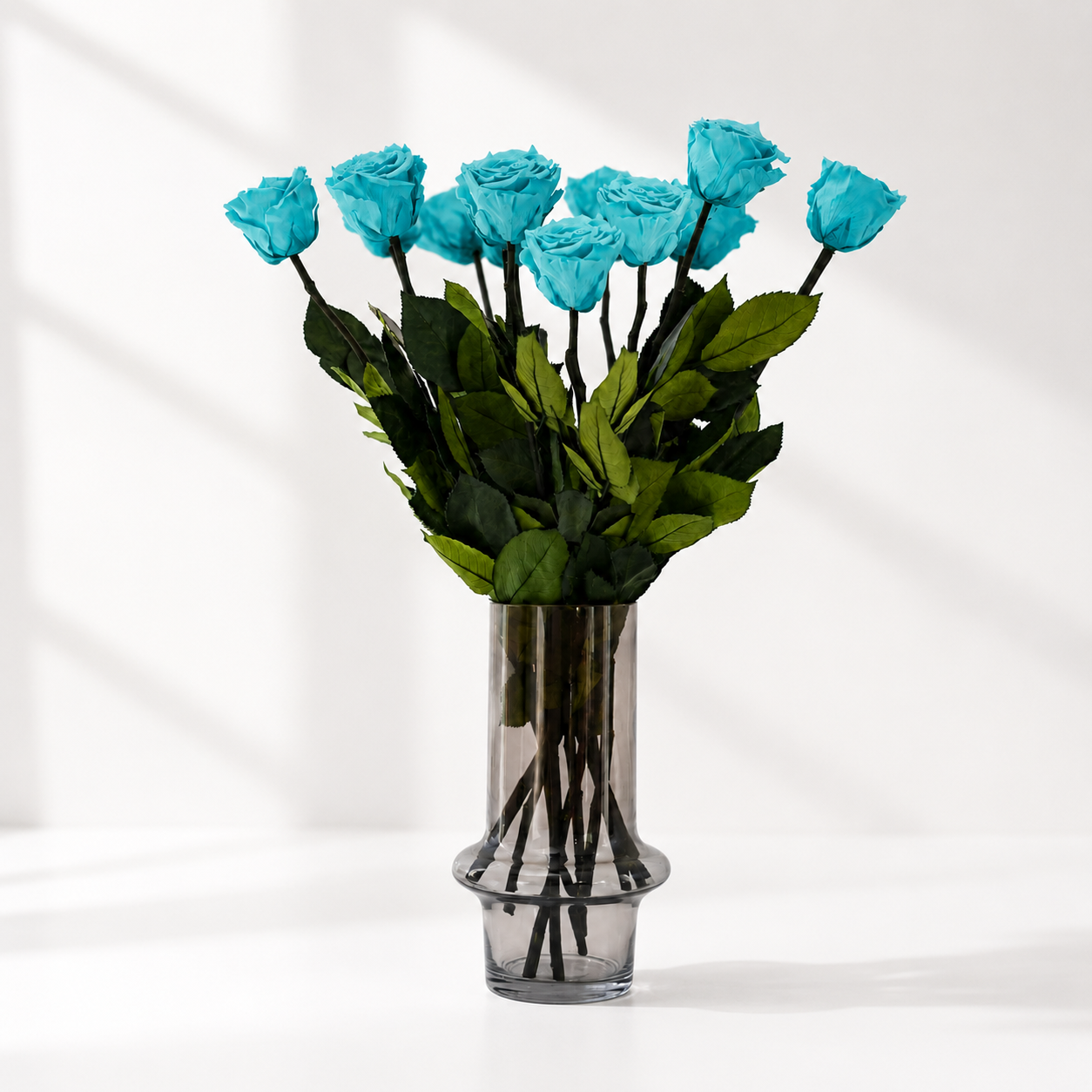 Long Stem Roses | Turquoise Roses