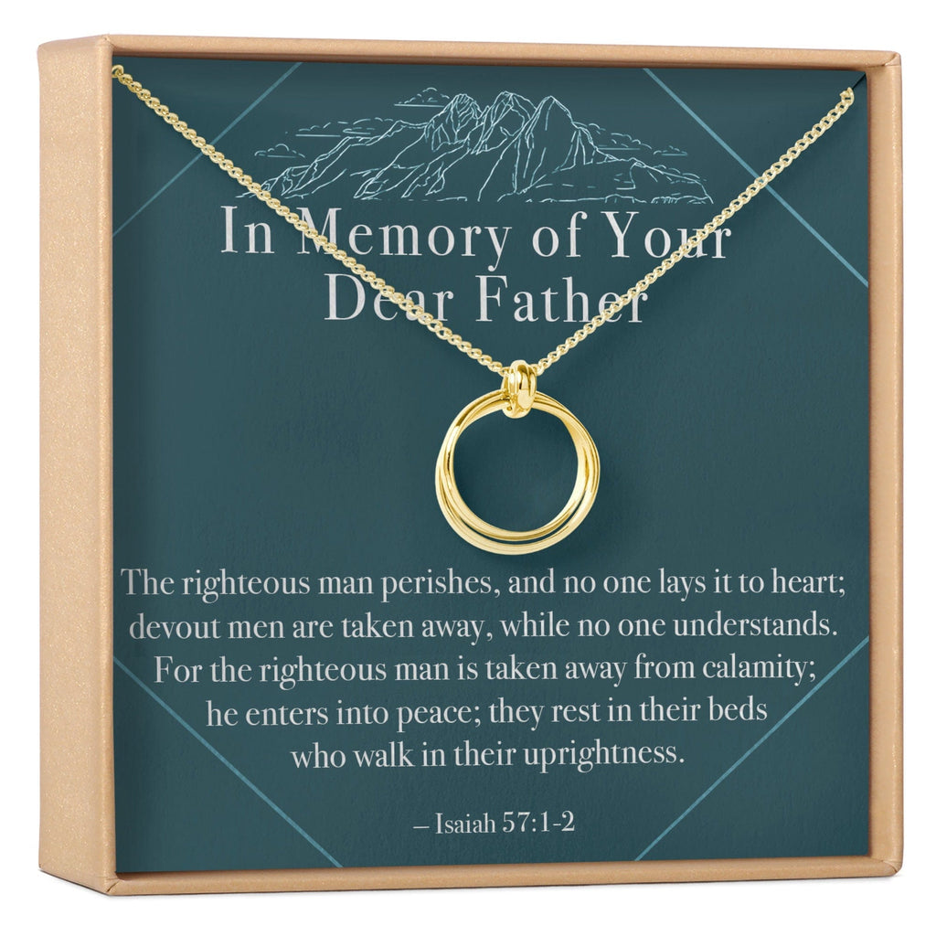 Loss of Father Necklace, Multiple Styles Necklace