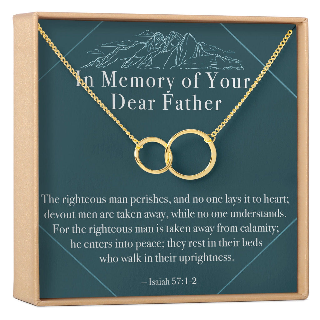 Loss of Father Necklace, Multiple Styles Necklace
