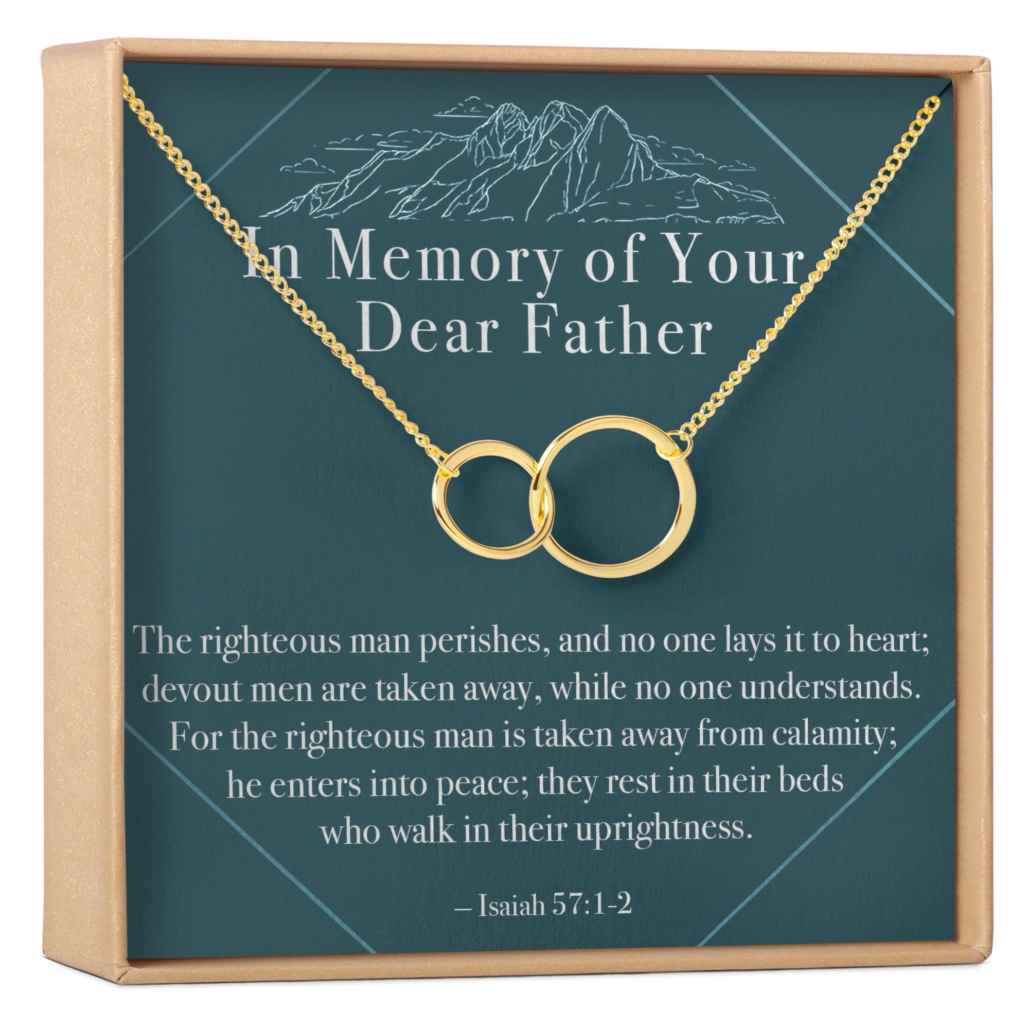 Loss of Father Necklace, Multiple Styles Necklace