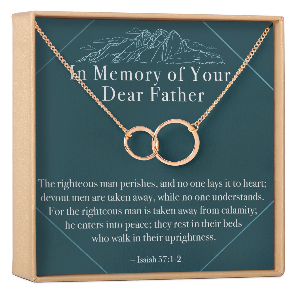 Loss of Father Necklace, Multiple Styles Necklace