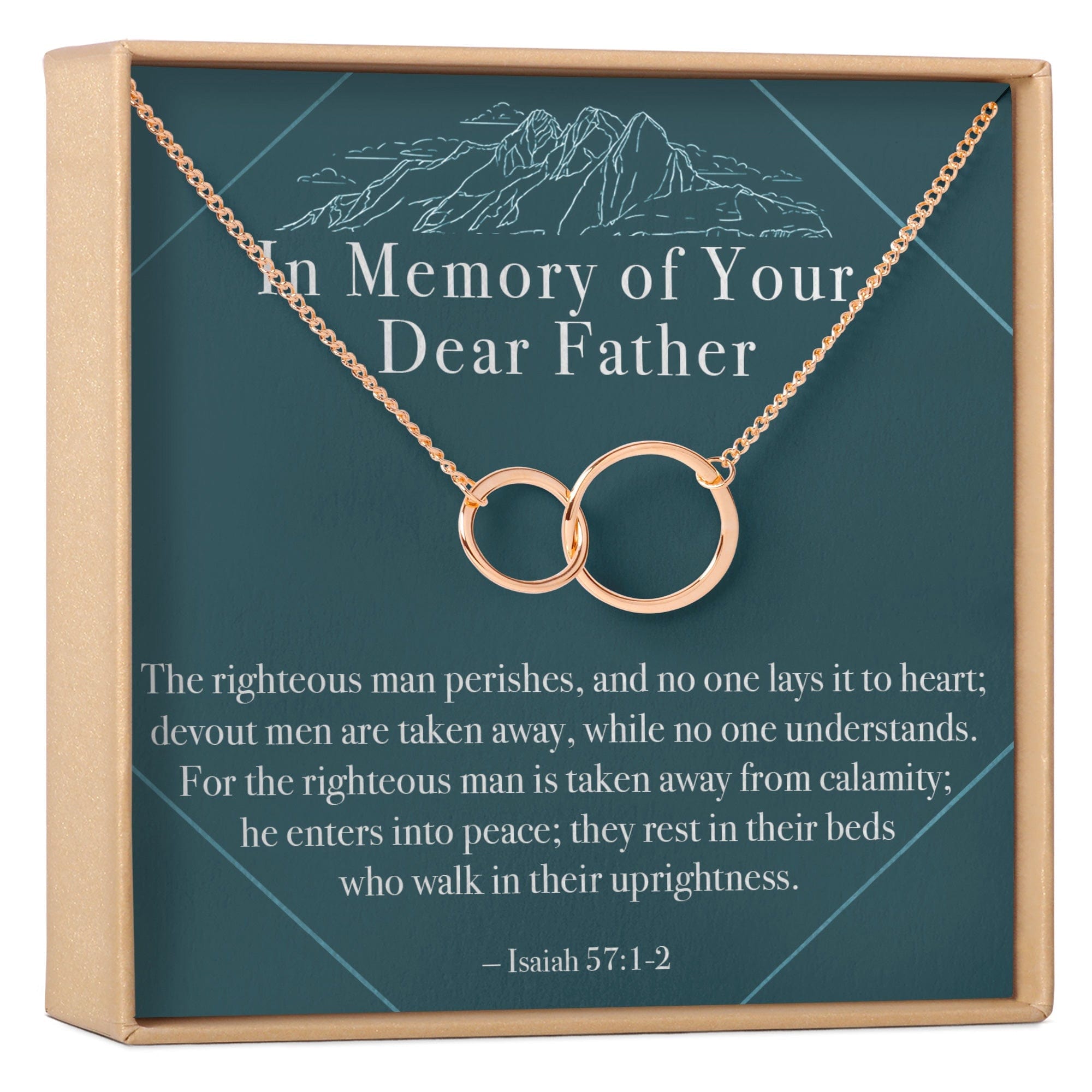 Loss of Father Necklace, Multiple Styles Necklace