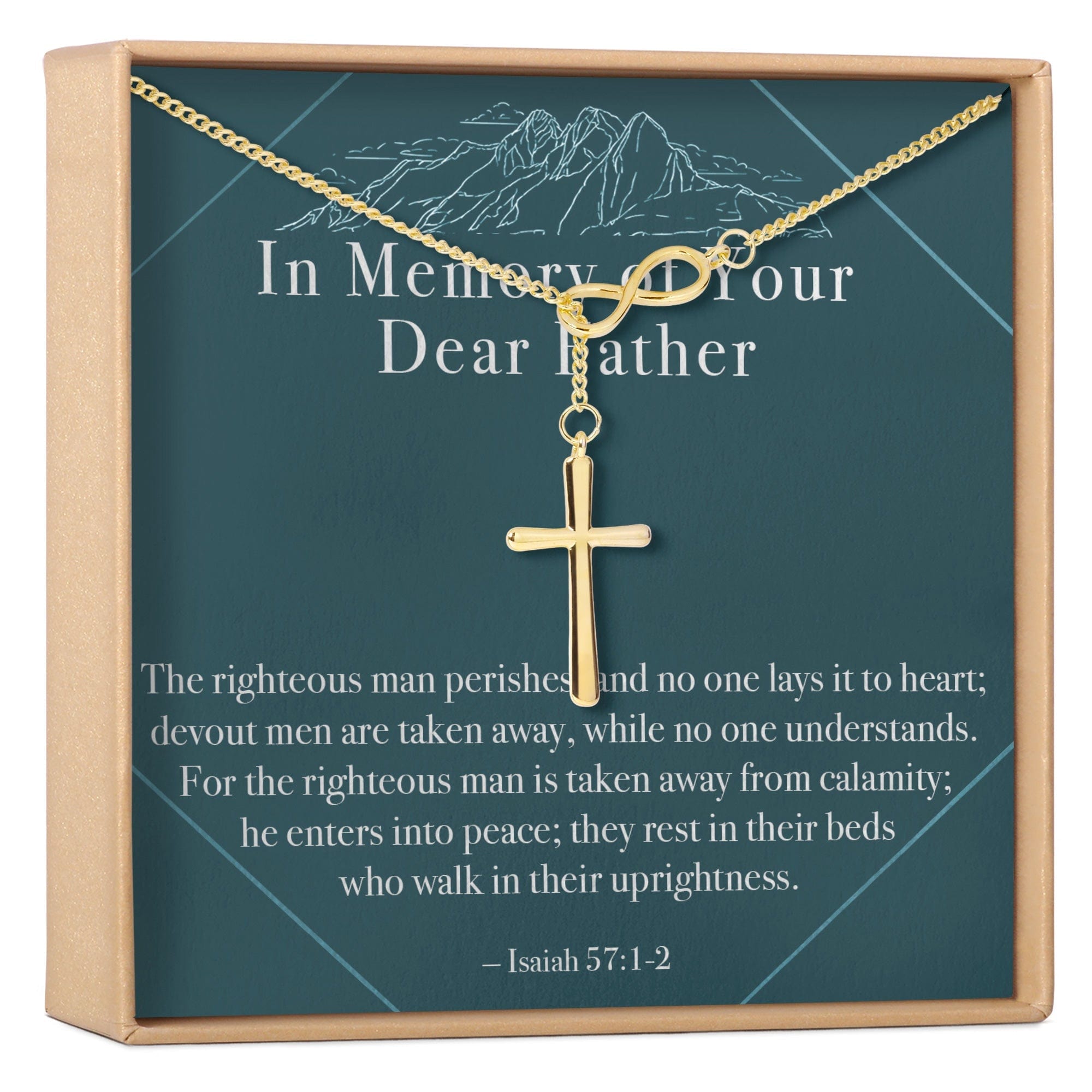 Loss of Father Necklace, Multiple Styles Necklace