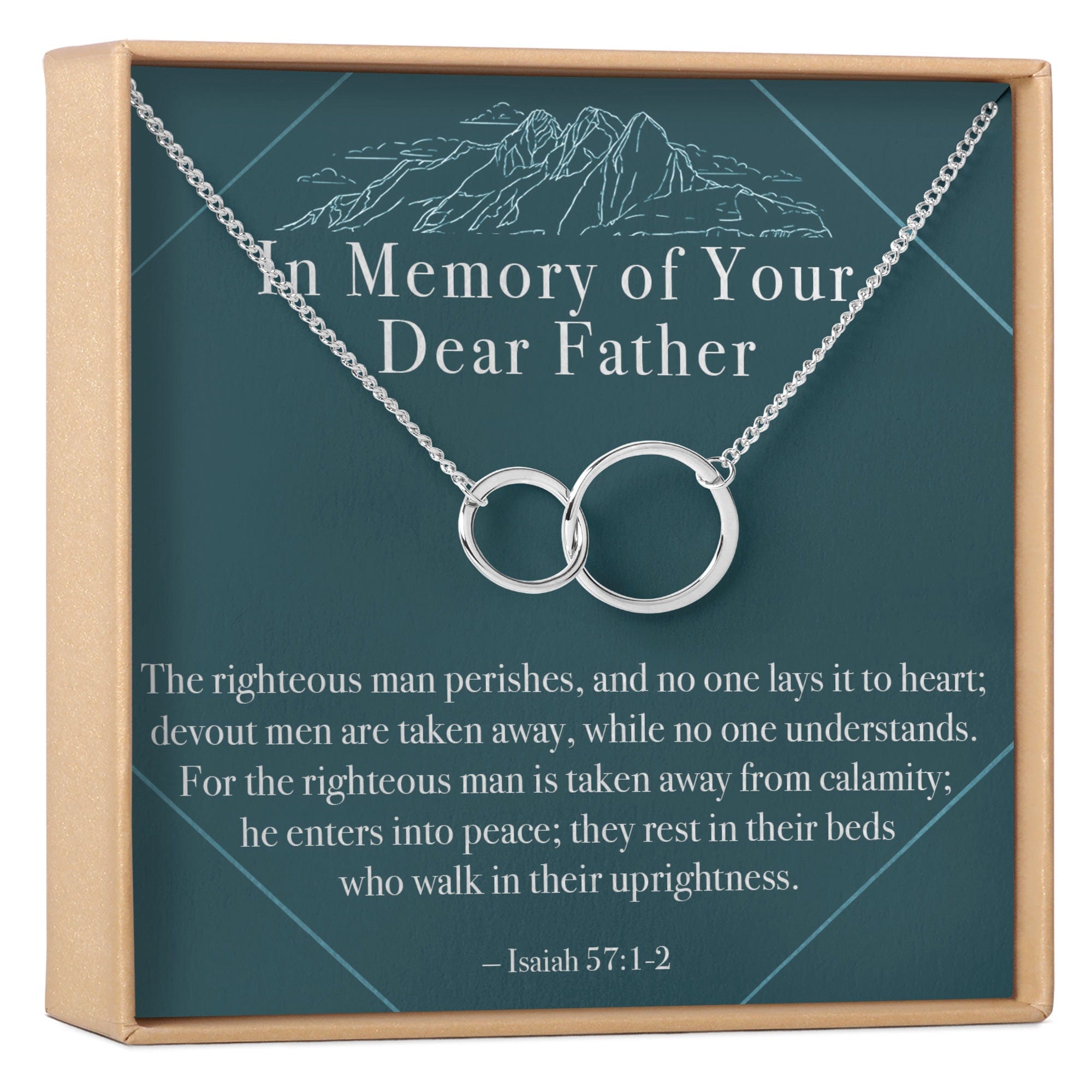 Loss of Father Necklace, Multiple Styles Necklace