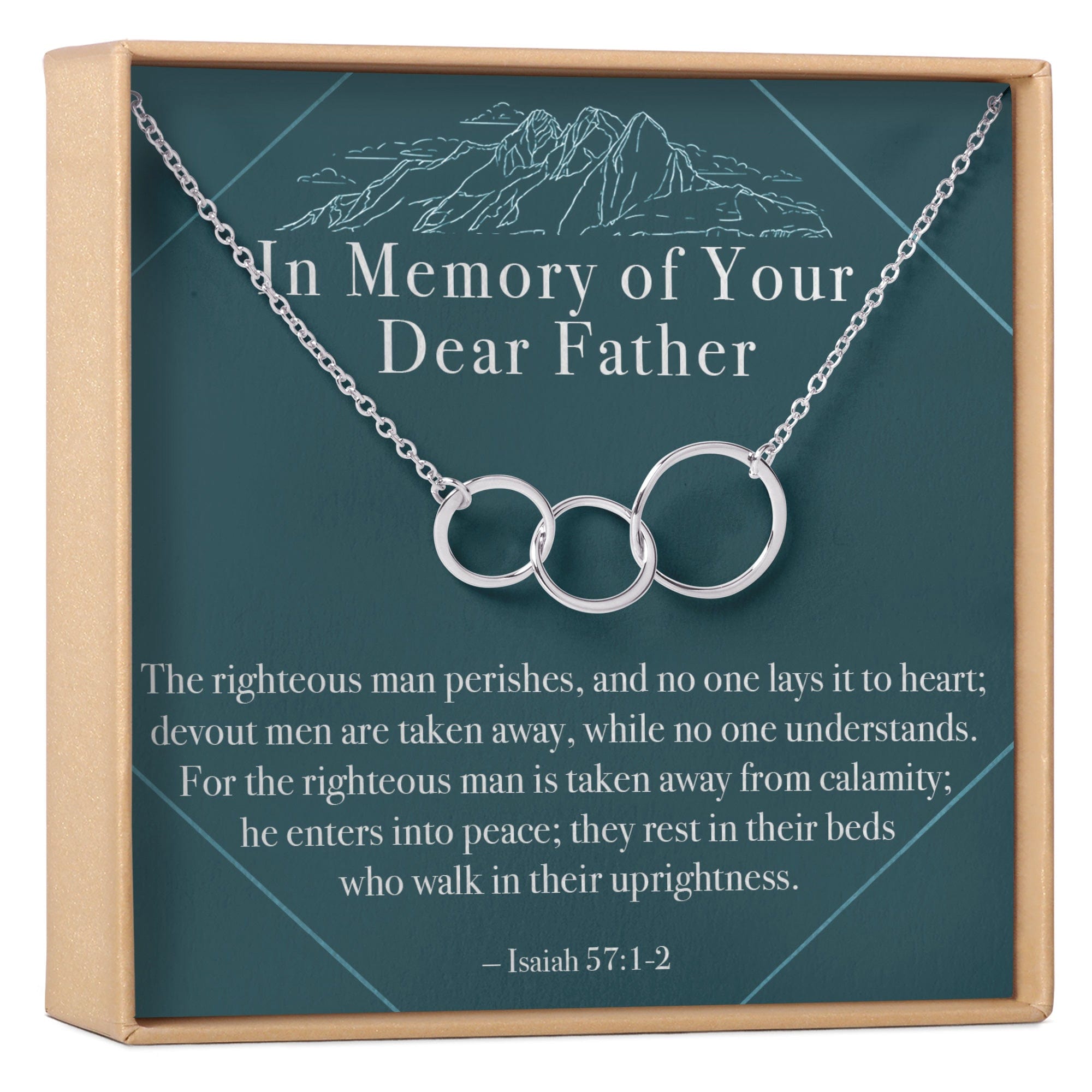 Loss of Father Necklace, Multiple Styles Necklace