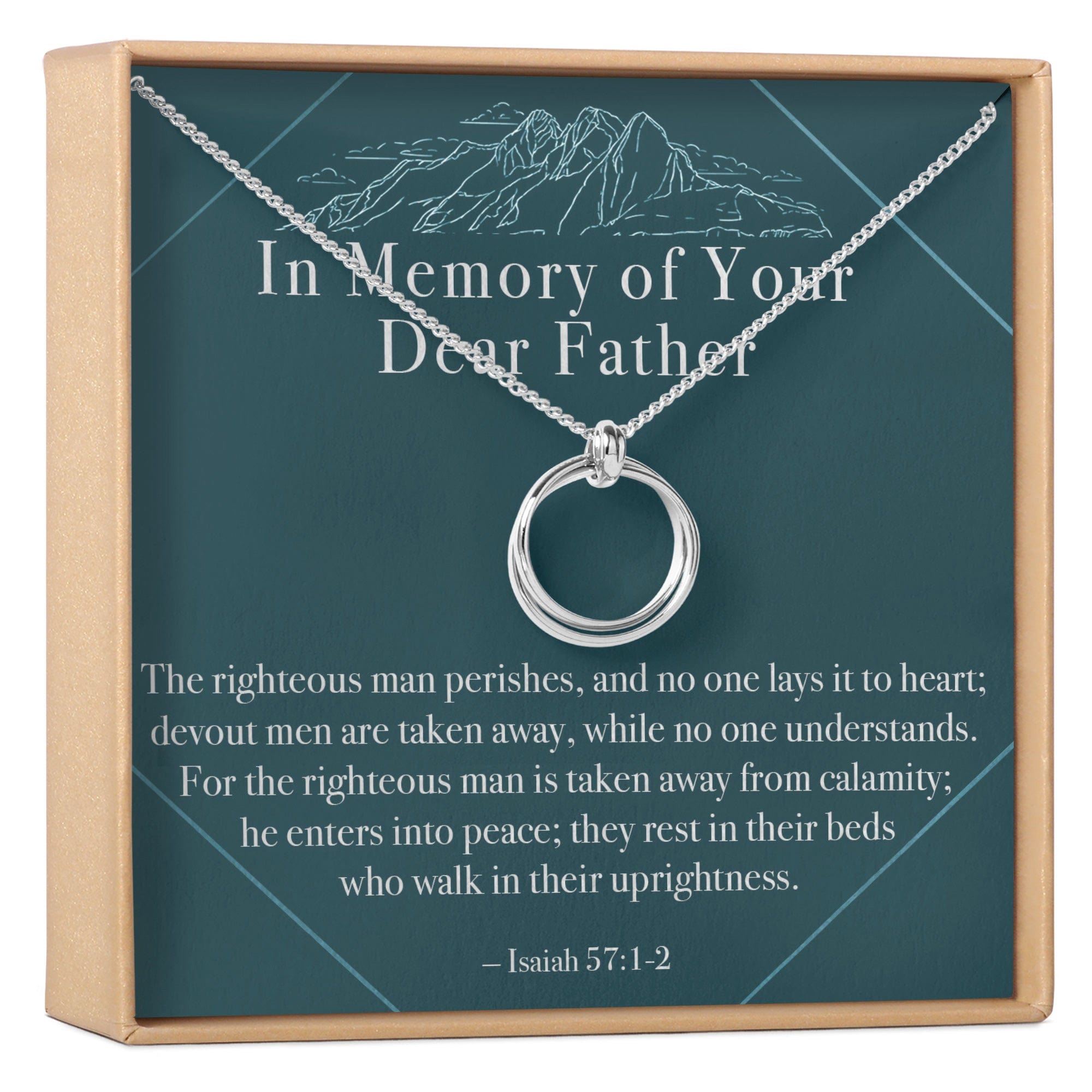 Loss of Father Necklace, Multiple Styles Necklace