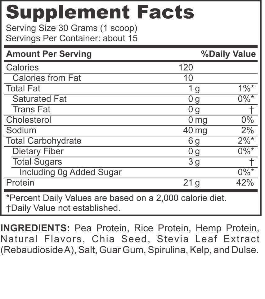 Elemental Vegan Protein Powder | Low FODMAP Plant-Based Nutrition Support