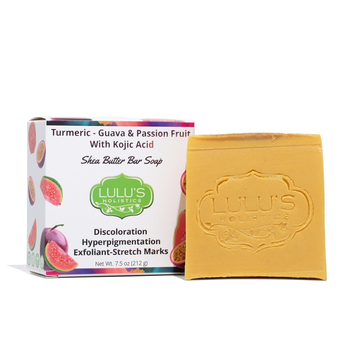 Guava Passionfruit Turmeric Kojic Shea Butter Bar Soap – Target Uneven Tone & Glow