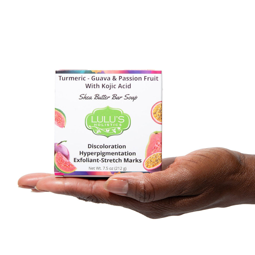 Guava Passionfruit Turmeric Kojic Shea Butter Bar Soap – Target Uneven Tone & Glow