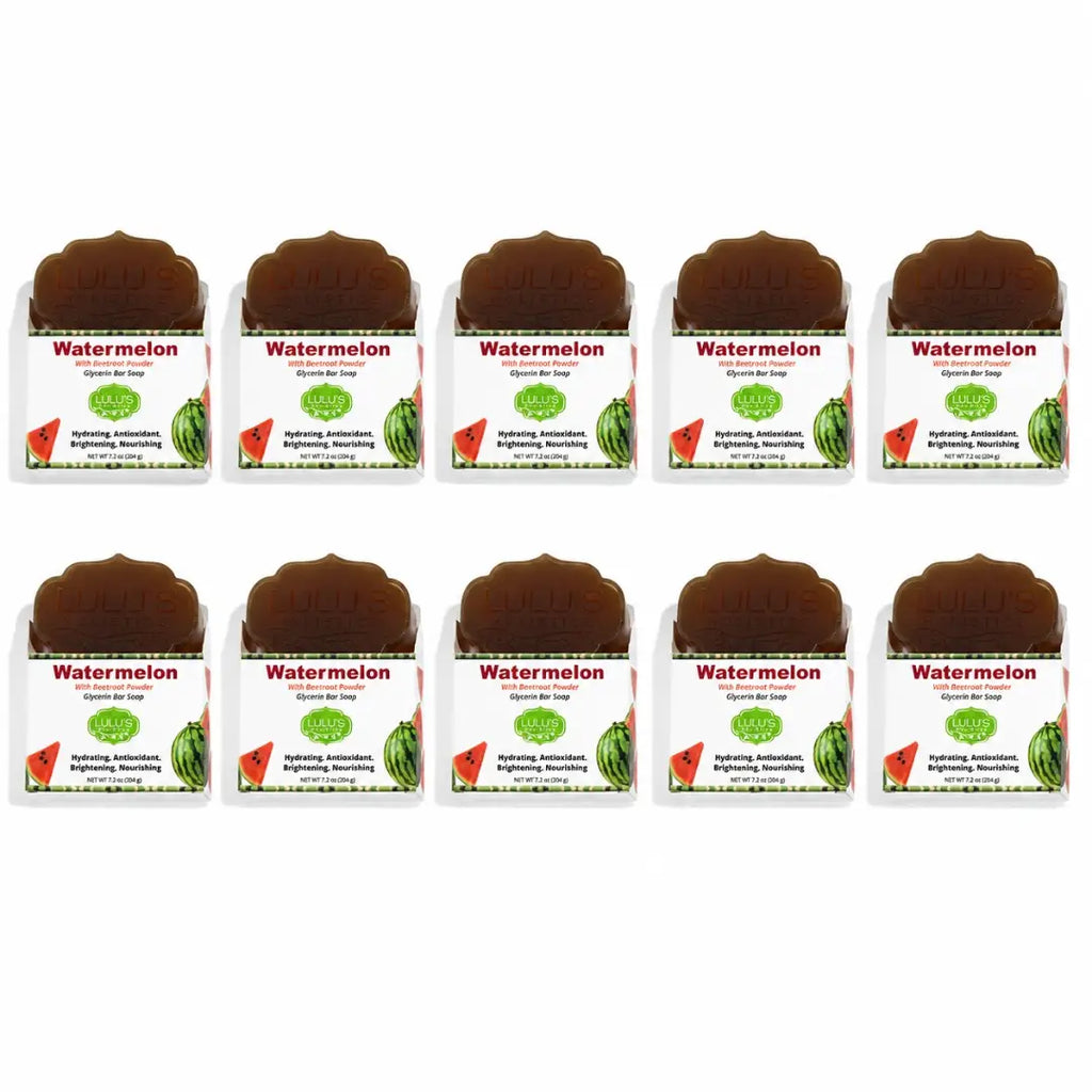 Watermelon Beetroot Glycerin Bar Soap – Radiant Cleansing Bar