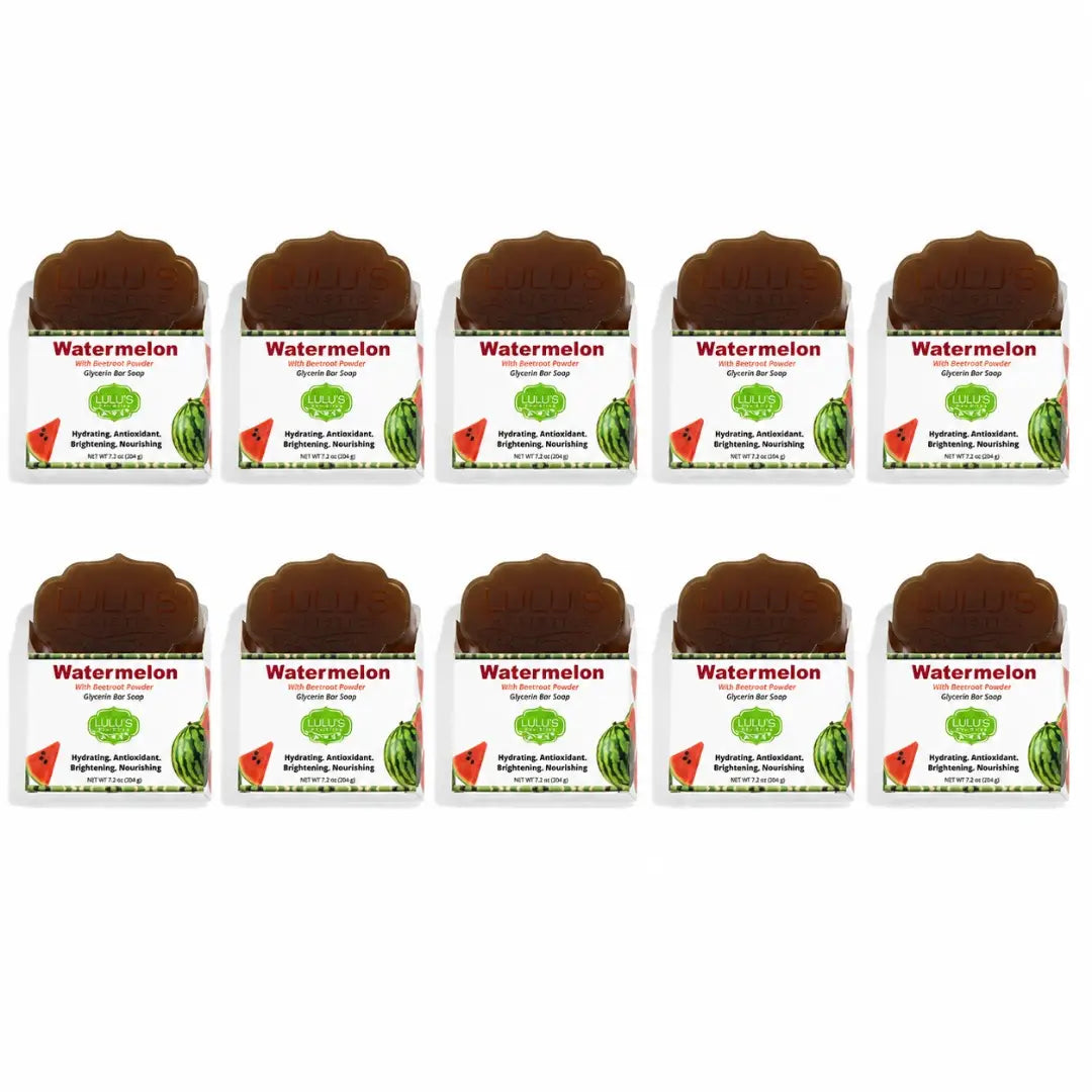 Watermelon Beetroot Glycerin Bar Soap – Radiant Cleansing Bar
