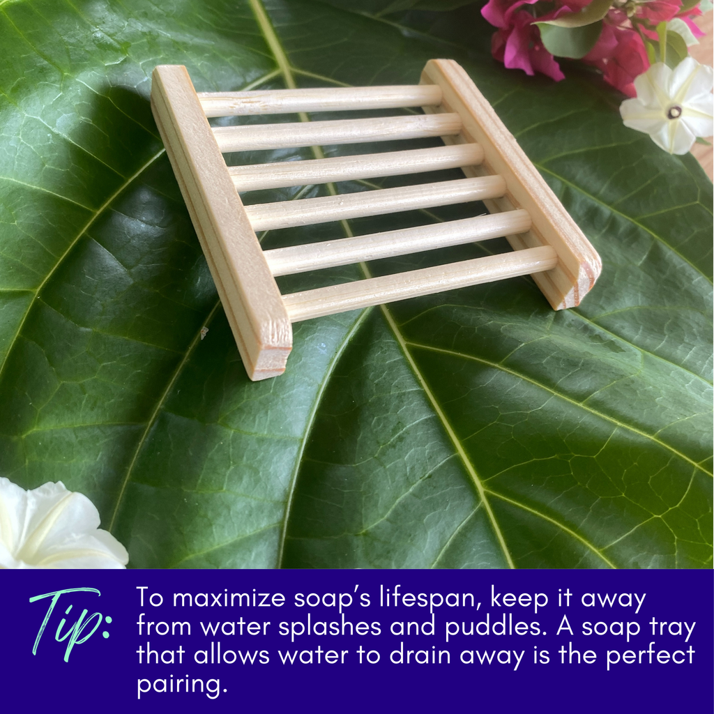 Mamaki Lemongrass Soap, Vegan Palm-Free Bar